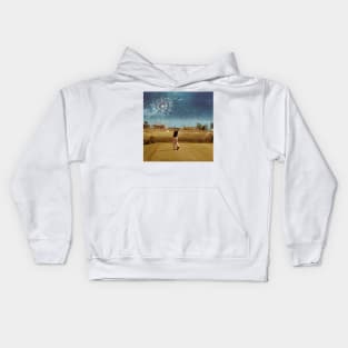 Broken Glass Sky Kids Hoodie